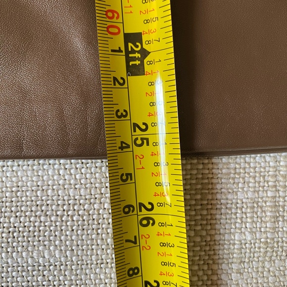 Mexx Bronze Pull Up Faux Leather Style Casual Office Skirt- Sz-S - Picture 15 of 16